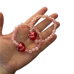 Valentine’s Day Inspired Beaded Bracelet